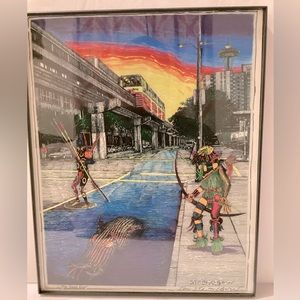 Artist Jon Strongbow print The Deep End